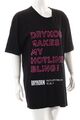 DRYKORN Longshirt Damen Gr. DE 40 schwarz-weiß-neonpink Street-Fashion-Look