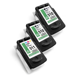 3x ECO Patrone 2+1 XL für Canon Pixma IP-2700 MP-230 MP-499 MX-410