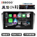 Für Mazda 3 03-2009 9" CarPlay Android 13 Auto Autoradio GPS Navi DAB+ 2+64G Cam