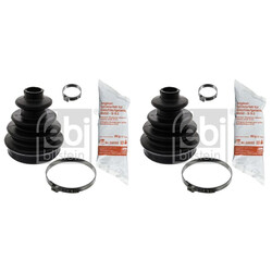 2X FEBI ACHSMANSCHETTEN SATZ GETRIEBESEITIG passend für FORD FIESTA OPEL ASCONA 
