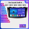 8+128G Autoradio für Suzuki Swift 2011-2017 CarPlay Car Radio GPS BT5.0 PIP SWC