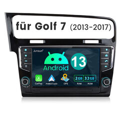 9'' Android 13 Autoradio Carplay 1280*720 IPS GPS Navi für VW Golf 7 VII MK7 32G