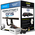 Für VW Passat Alltrack B7 Typ 3C Anhängerkupplung abnehmbar +eSatz 13pol 10- AHK