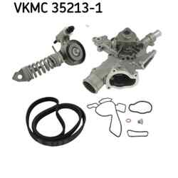 Wasserpumpe + Keilrippenriemensatz SKF VKMC 35213-1 für Opel Corsa C