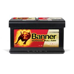 AGM Autobatterie 80Ah Banner Running Bull 58001 12V 800A Start/Stopp