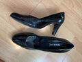 Pumps "Maripe" Gr.40 Schwarz Lackleder Echtleder