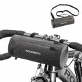 ROCKBROS Fahrrad Lenkertasche 100% Wasserdicht Rahmentasche Umhängetasche für 2L