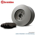 BREMBO Bremsscheiben Set + Beläge für VW NEW BEETLE 9C1 1C1 BORA 1 1J2 Variant 4