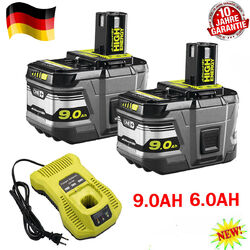 9Ah Für Original Ryobi Akku 18V 12,0AH Lithium One+ Plus RB18L50 P108 /Ladegerät