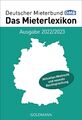 Das Mieterlexikon - Ausgabe 2022/2023 | Deutscher Mieterbund Verlag GmbH | Buch