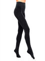 Giulia Delicate 150 Strumpfhose 3D 150 DEN Blickdicht Größe 5 =XL Farbe Schwarz