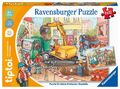 Ravensburger tiptoi Puzzle 00137 Puzzle für kleine Entdecker: Baustelle,...