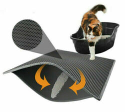 Pet Katzenstreu Matte Trapper Mat Katzenstreumatte Weiche Katzenfangmatte DE