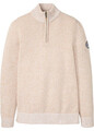 Neu Troyer Pullover Baumwolle Gr. 52/54 (L) Latte Macchiato Herren Strick-Pulli
