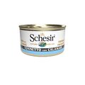 Schesir Cat Jelly Thunfisch mit Tintenfisch Katzenfutter nass in Gelee 24 Dos...