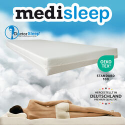 TOP Medisleep Rollmatratze 80x200,90x200,100x200,190x90,190x100,100x190,90x190cmverschiedene Längen und Breiten