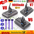 9000mAh Akku für Dyson V8 V6 V7 Animal SV11 SV10 Absolute Pro SONY 6Ah & Filter