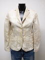 ST.EMILE DAMEN BLAZER GR 34 DE / MEHRFARBIG &  ELEGANT + MIT SEIDE  ( P 8628 )