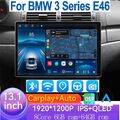 13.1"Android 13 Carplay Autoradio GPS RDS WiFi Für BMW 3er E46 M3 Rover 75 MGZT