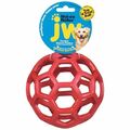 JW Hol-Ee Roller Langlebig Naturkautschuk Ball für Hunde Play Fetch Chase 11cm