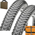 2x MAXXIS MTB RACE Reifen IKON 26/27,5/29"x2.20 Mantel Draht m/o Conti Schlauch