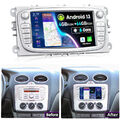 Carplay Autoradio für Ford Focus II Mk2 Mondeo C-MAX S-MAX Galaxy Android 4G+64G