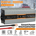 1500W 3000W Reiner Sinus Spannungswandler 12V - 230V Inverter Wechselrichter LCD