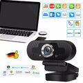 Webcam HD Webcam Kamera 1080P HD USB 2.0 3.0 Mit Mikrofon für PC Computer Laptop