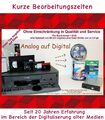 1 Videokassette bis 65 min VHS-C Hi8 MiniDV auf DVD überspielen digitalisieren