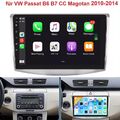 2+32GB Android 13 10,1" Autoradio GPS Wifi BT FM Für VW Passat B6 B7 2010-2014