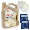 5 Liter original Shell Helix Ultra ECT C2/C3 0W30 Motoröl Porsche C30 API SN SET