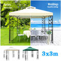 Ersatzdach Faltpavillon Pavillon Partyzelt 3x3m Polyester Gartenzelt Festzelt