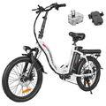 Elektrofahrrad 36V 12AH City ebike 20 Zoll E-Mountainbike 25km/h Moped ebike