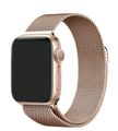 Milanaise Armband für Apple Watch 1-4 5 6 7 8 SE Edelstahl Magnet 38-41 42 44 45