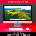 2020 IMac 27 Zoll 5K | 3,8 GHz 8-Kern I7 | 512GB SSD | 32GB RAM | 5300 4GB