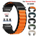 Nylon Sport Armband Für Garmin Fenix 7 7X 6 6X Epix Pro 5 5X Plus 3 HR Quick Fit