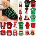 Weihnachten Xmas Haustier Hunde Katze Hundepullover Hundebekleidung Pullover .