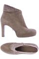 Tamaris Stiefelette Damen Ankle Boots Booties Gr. EU 39 Leder Beige #ptr1t54