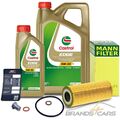 MANN-FILTER ÖLFILTER+6L CASTROL EDGE 5W-30 M FÜR BMW X3 E83 2.0 d