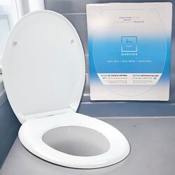 Benkstein® Premium Klo Toilettendeckel WC-Sitz Absenkautomatik antibakteriell