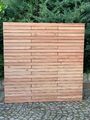 Sichtschutzzaun Gartenzaun Dichtzaun Holz Zaun Lärche 180x180