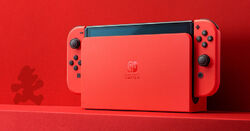 Nintendo Switch (OLED-Modell) HEG-001 Mario-Edition (Rot) 64GB Console
