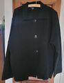 elegante Stickjacke Damen Bexleys 46 Schwarz Knöpfe Kragen - wie Neu