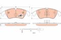 TRW Bremsbelagsatz, Scheibenbremse GDB1908 für AUDI