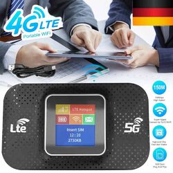 5G/4G LTE Tragbare Mobiler Wireless WLAN Router Hotspot WiFi Modem SIM Karte TOP