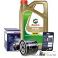 BOSCH ÖLFILTER+5L CASTROL EDGE 5W-30 LL FÜR SEAT IBIZA 6L 1.4 16V 1.6 