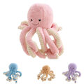 Plüschtier Oktopus Kuschelig weich Stofftier Kuscheltiere Plüsch Meerestiere