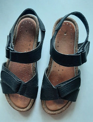 216 - Damensandale (Sandalette) Gr. 38 schwarz