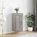 Sideboard Grau Sonoma 34,5x34x90 cm Holzwerkstoff