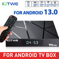 2024 Smart TV BOX 128GB 4GB Android 13.0 WIFI6 Netzwerk Media Player Quad Core